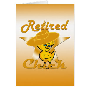 Cartão Pintinho aposentado nº 10