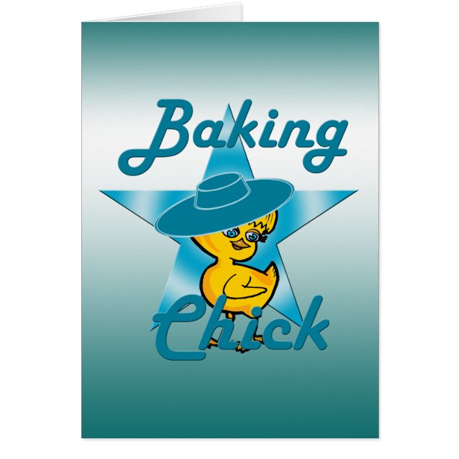 Cartão Pintinho Baking nº 7 (Frente)
