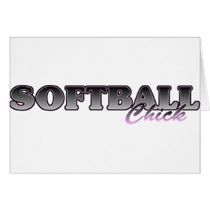 Cartão Pintinho de Softball