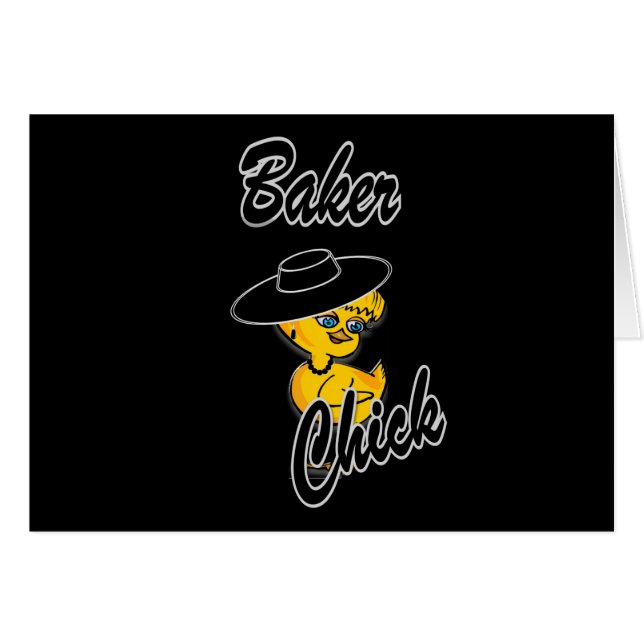 Cartão Pintinho nº 4 (Frente Horizontal)