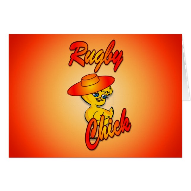 Cartão Pintinho nº 5 (Frente Horizontal)