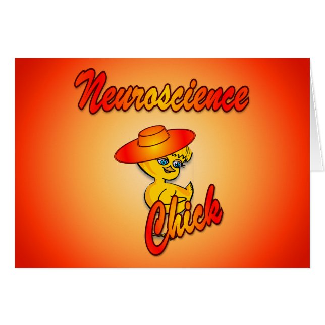 Cartão Pintinho Neuroscience nº 5 (Frente Horizontal)
