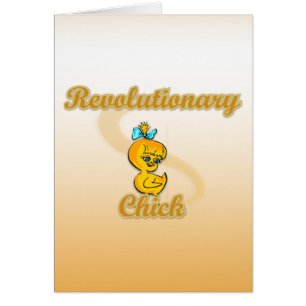 Cartão Pintinho revolucionário