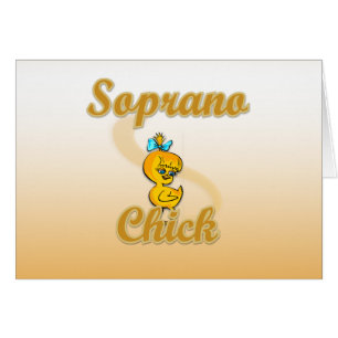 Cartão Pintinho Soprano