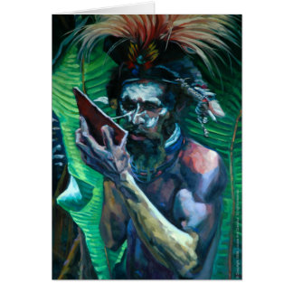 Cartão Pintor 2 da cara