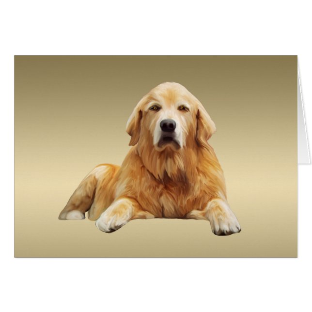 Cartão Pintura a cores da água do cão preto Labrador (Frente Horizontal)