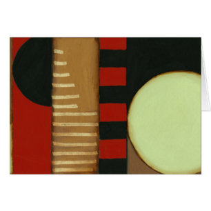 Cartão Pintura com Painel do Estilo Loft Contemporâneo