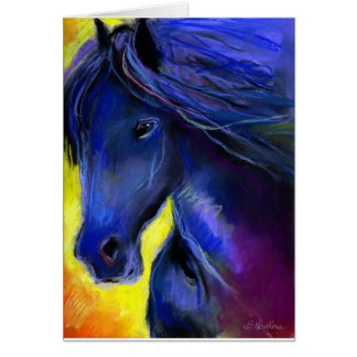 Cartão Pintura de cavalo Freistano