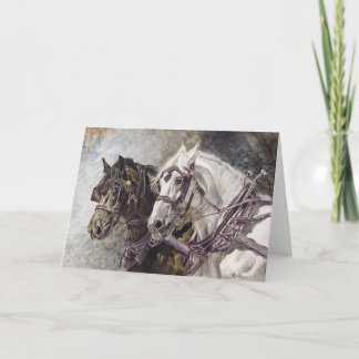 Cartão Pintura de Equipe de Rascunho