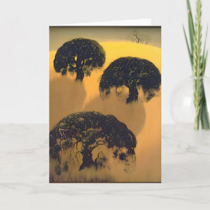 Cartão pintura de Eyvind Earle