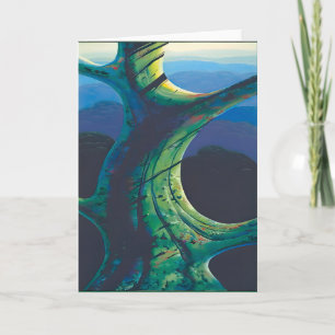 Cartão pintura de Eyvind Earle