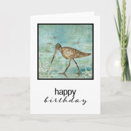 Cartão Pintura De Maçarico À Beira-Mar