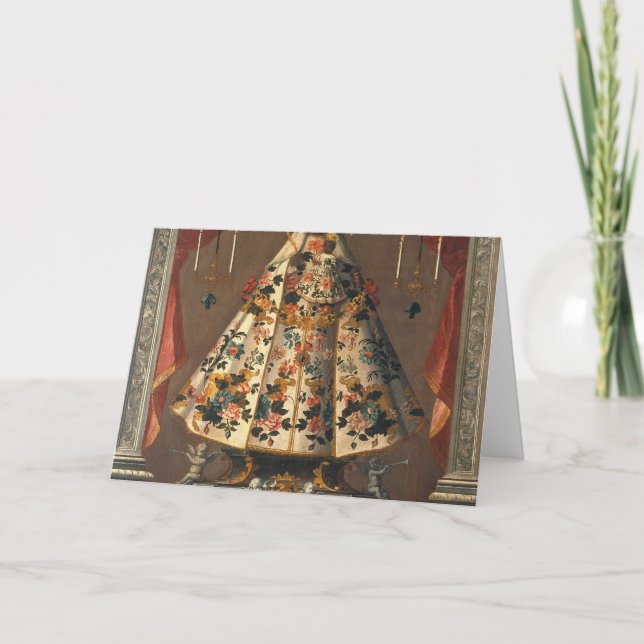 Cartão Pintura de Madonna Preta 1745 (Frente)