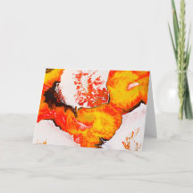 Pintura de Tinta Selvagem e Álcool Laranja