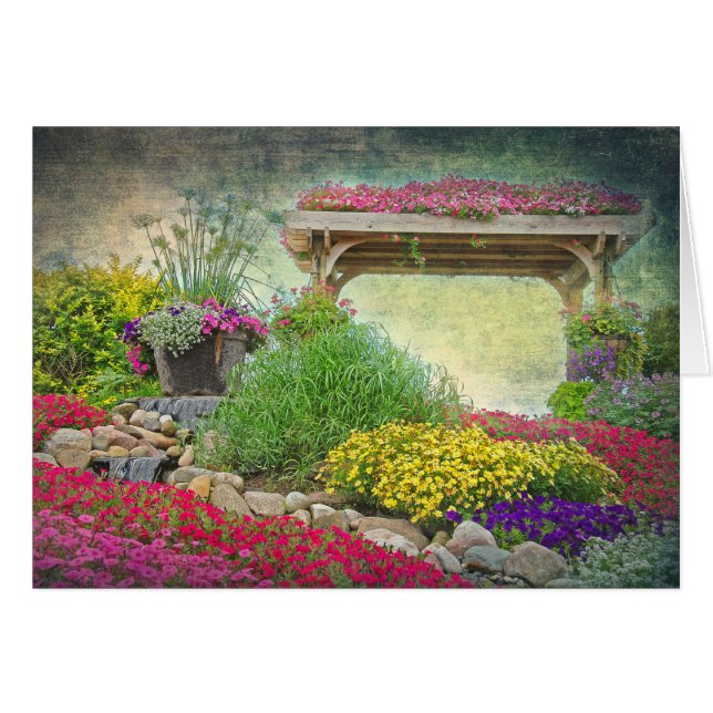 Cartão Pintura de Verão (Frente Horizontal)