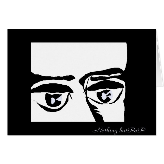 Cartão Pintura digital realizada en Photoshop con tablete (Frente Horizontal)