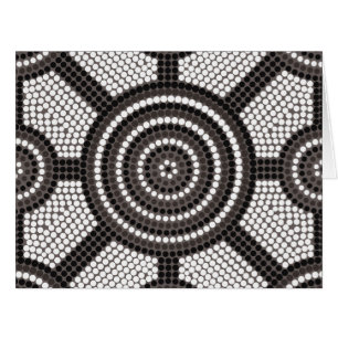 Cartão Pintura do ponto original