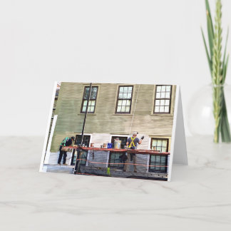 Cartão Pintura durante a pandemia