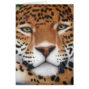 Cartão Pintura em Jaguar