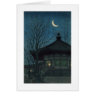 Cartão Pintura japonesa por volta de 1928