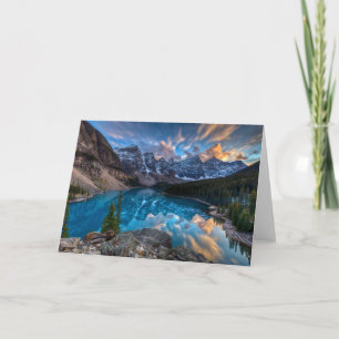 Cartão Pintura no Moraine