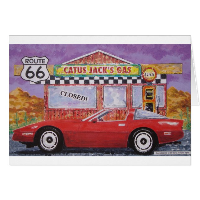 Cartão pinturas 005 de corveta (Frente Horizontal)