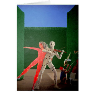 Cartão Pinturas murais do hotel de Berkley - 2