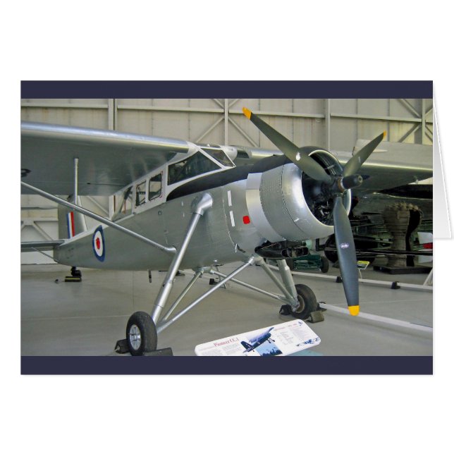 Cartão Pioneiro da Aviação escocesa (Frente Horizontal)