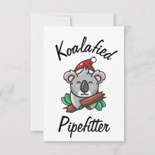 Cartão Pipefitter Koalafied