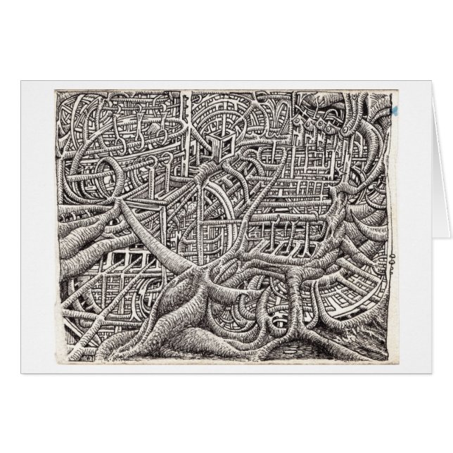 Cartão Pipescape, de Brian Benson (Frente Horizontal)