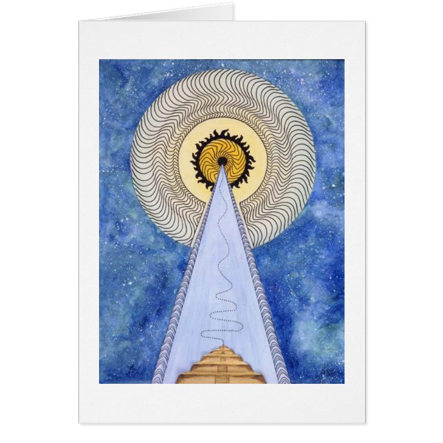 Cartão Pirâmide do Sun (Frente)