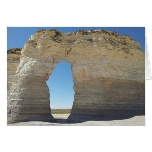 Cartão Pirâmides do Kansas Chalk