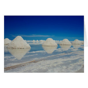 Cartão pirâmides uyuni