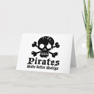 Cartão Pirata Engraçado