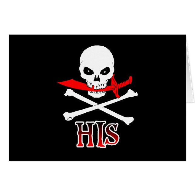 Cartão Pirata Seu (Frente Horizontal)