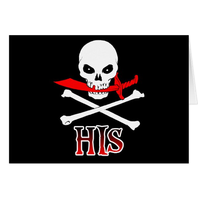 Cartão Pirata Seu (Frente Horizontal)