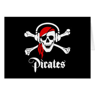 Cartão Piratas da música