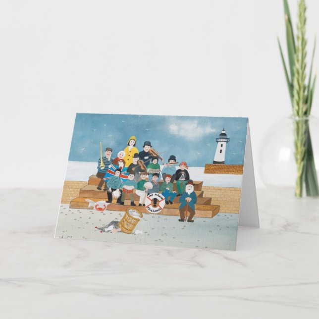 Cartão Piratas idosos de Penzance (Frente)