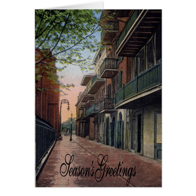 Cartão Pirates Beco Trimestre Francês (Frente)