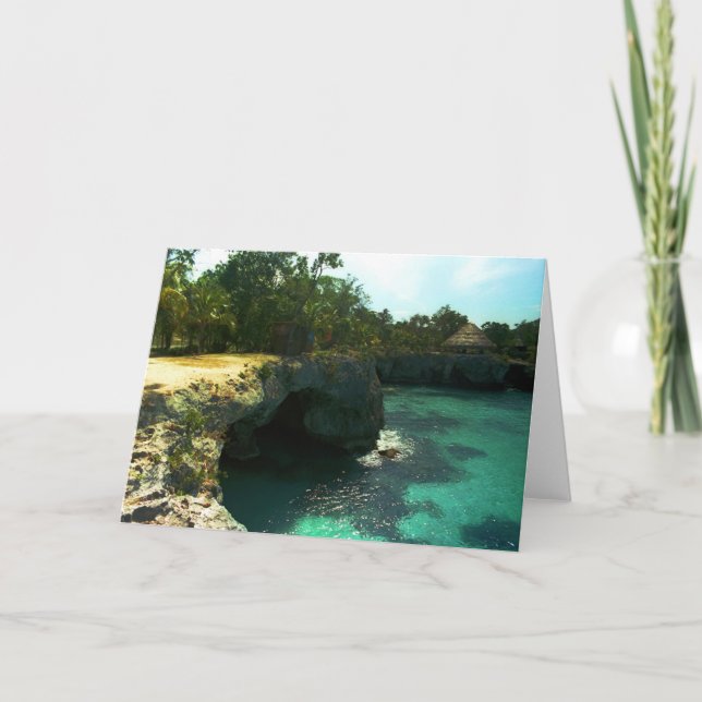 Cartão Pirates Cave/ Rock House (Frente)