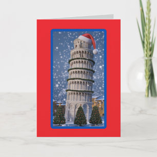 Cartão Pisa Christmas