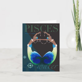 Cartão Pisces Note