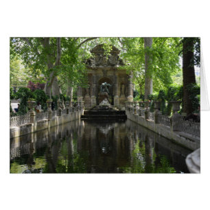 Cartão Piscina de reflexão: Paris, França