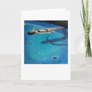 Cartão "Piscina" por Trina Chow