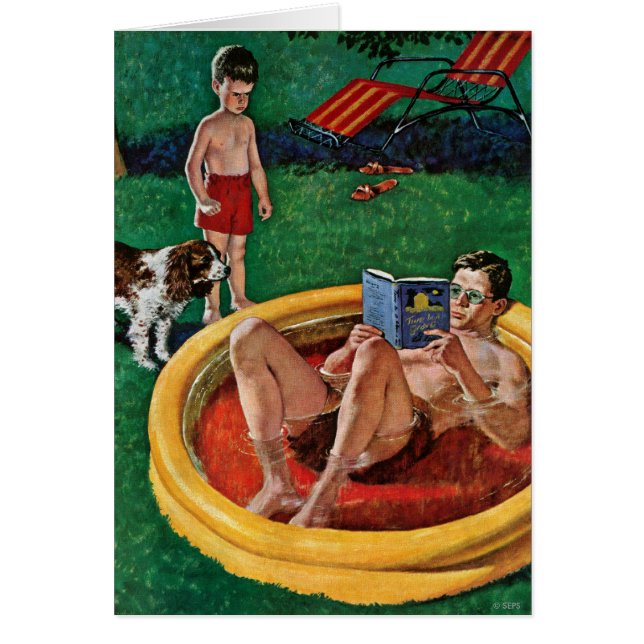 Cartão Piscina Wading (Frente)