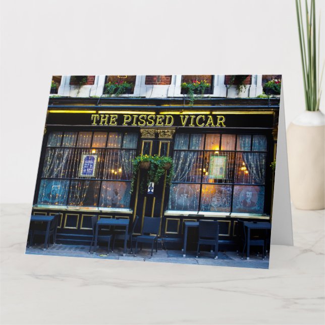 Cartão Pissed Pub (Frente)