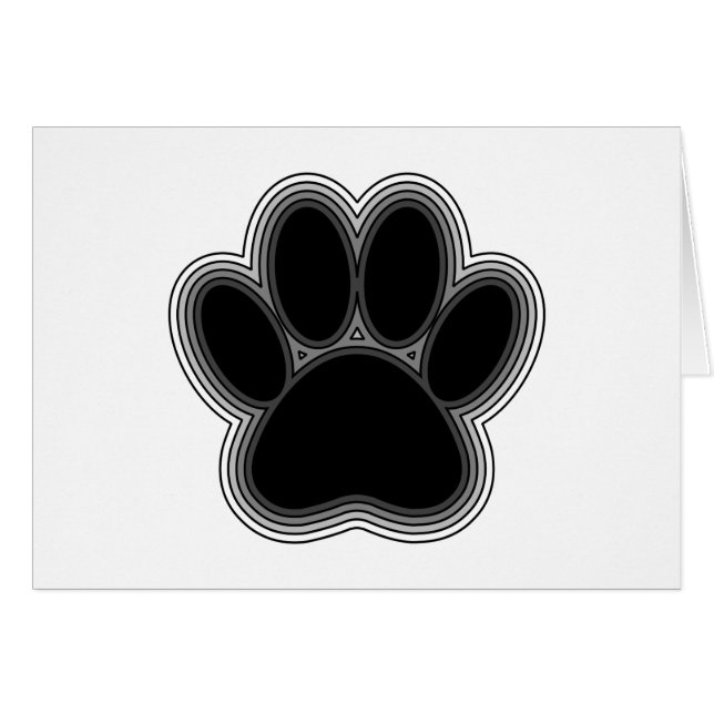 Cartão Pista De Cães Com Descrições (Frente Horizontal)