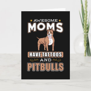 Cartão Pitbull Mãe