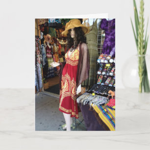 CARTÃO PITTSBURGH MANNEQUIN FOR SHARED BIRTHDAY FRIEND