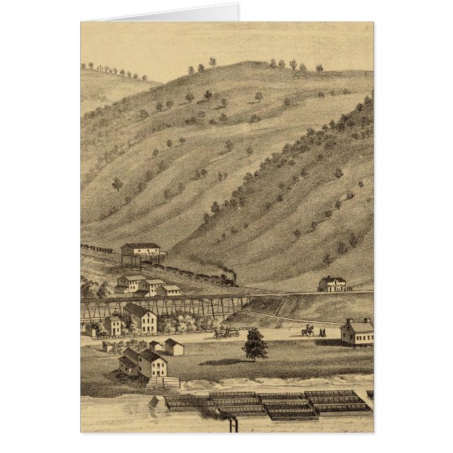 Cartão Pittsburgh (Pensilvânia) (Frente)